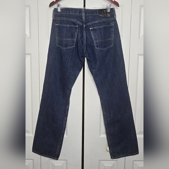 Denizen By Levi's Men's 218 Slim Fit Straight Leg Jeans 32x34 - Dark Wash Pants - Picture 2 of 6